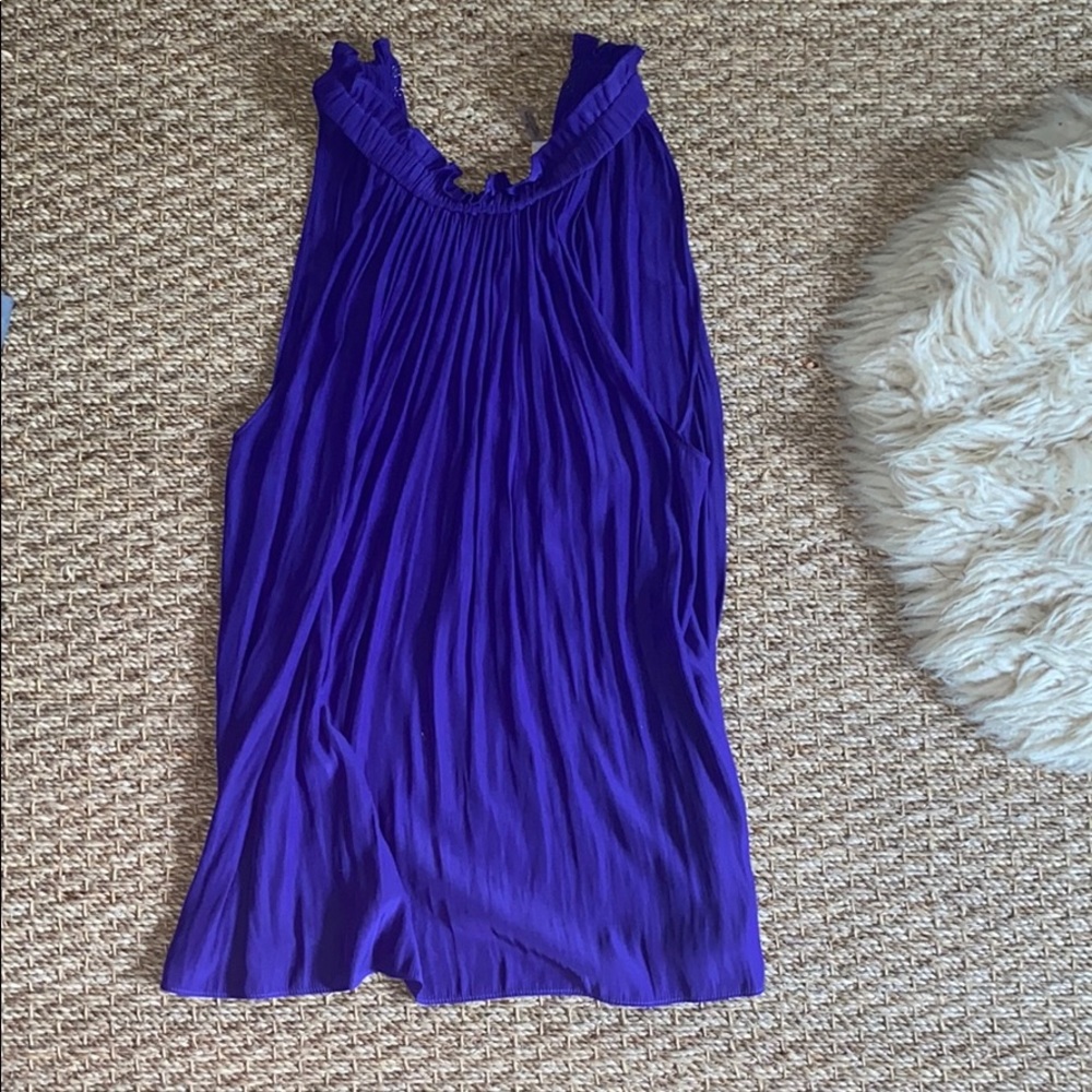 flowy silk blouse/tank